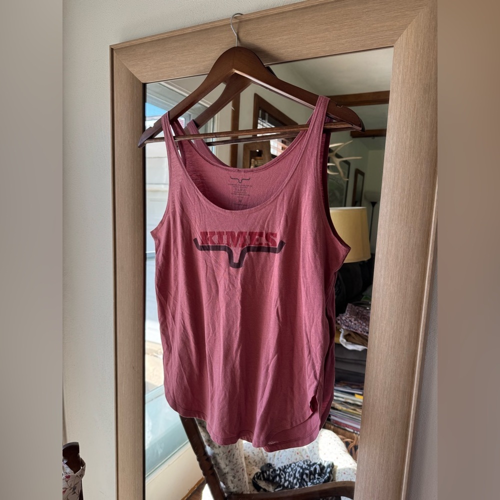 Kimes Cotton Blend Tank Top Medium